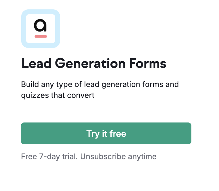 Lead Generation Forms image 2